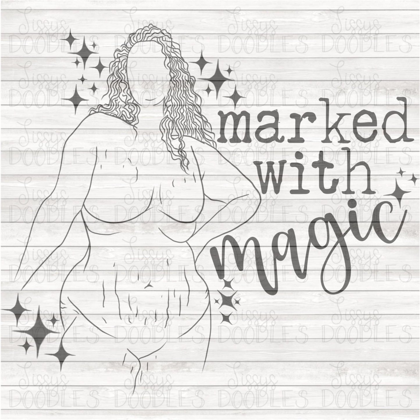 Marked with Magic - Sublimation Transfer