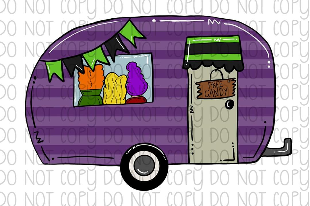 RV Camper - Sublimation Transfer