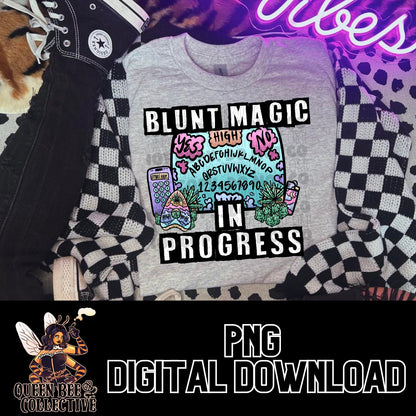 Bunt Magic in Progress Digital Download | PNG File