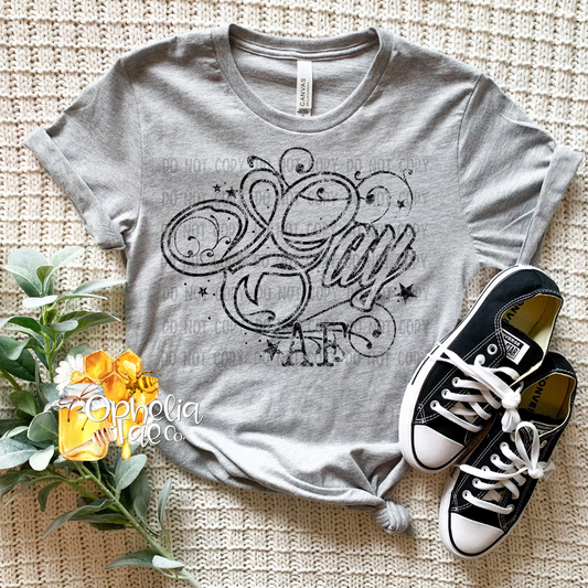 Single Color Gay AF Summer T-Shirt