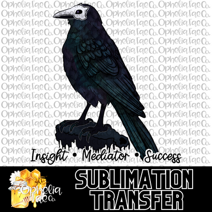 Raven Familiar - Sublimation Transfer