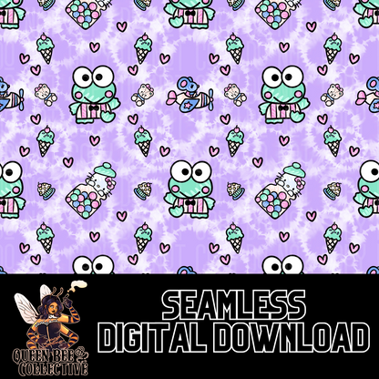 Frog & Kitty Vibes Digital Download | Seamless