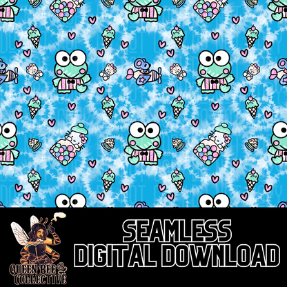 Frog & Kitty Vibes Digital Download | Seamless