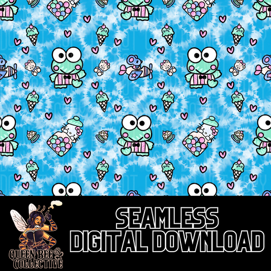 Frog & Kitty Vibes Digital Download | Seamless
