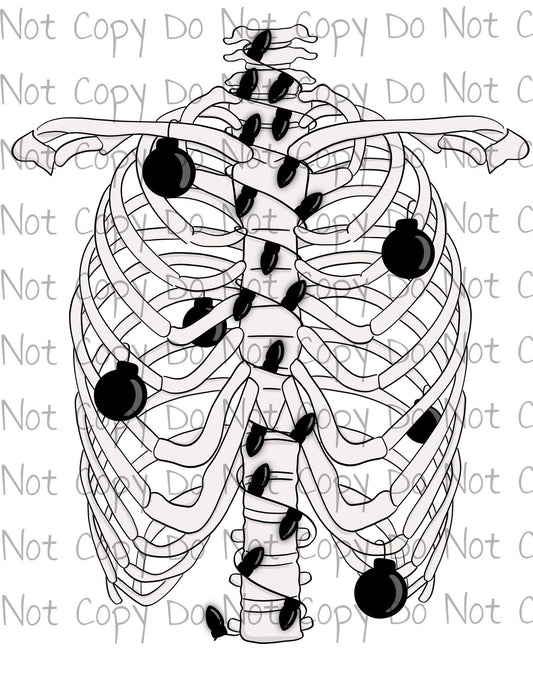 Rib Cage - Sublimation Transfer