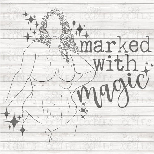 Marked with Magic - Sublimation Transfer